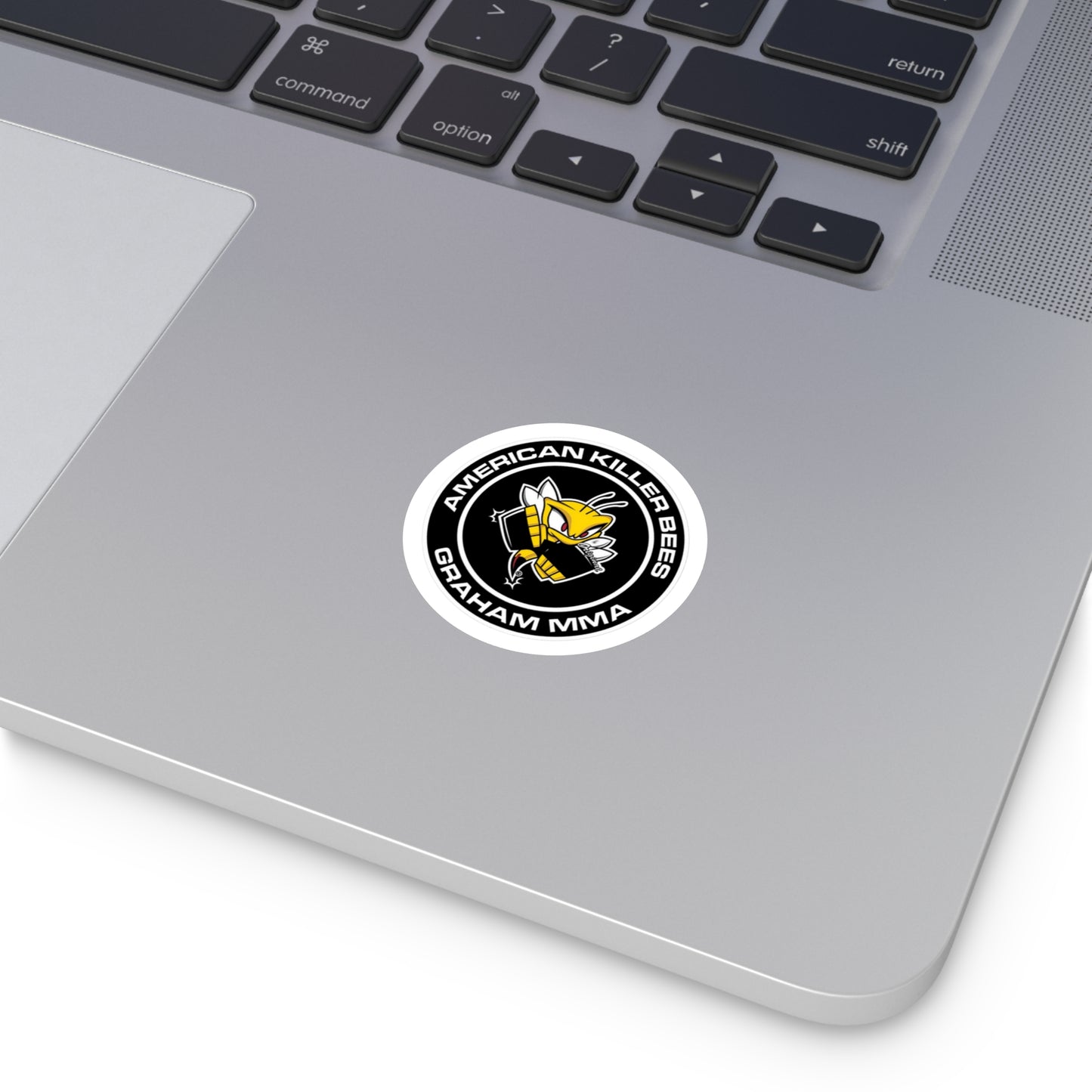 Round Graham MMA Sticker