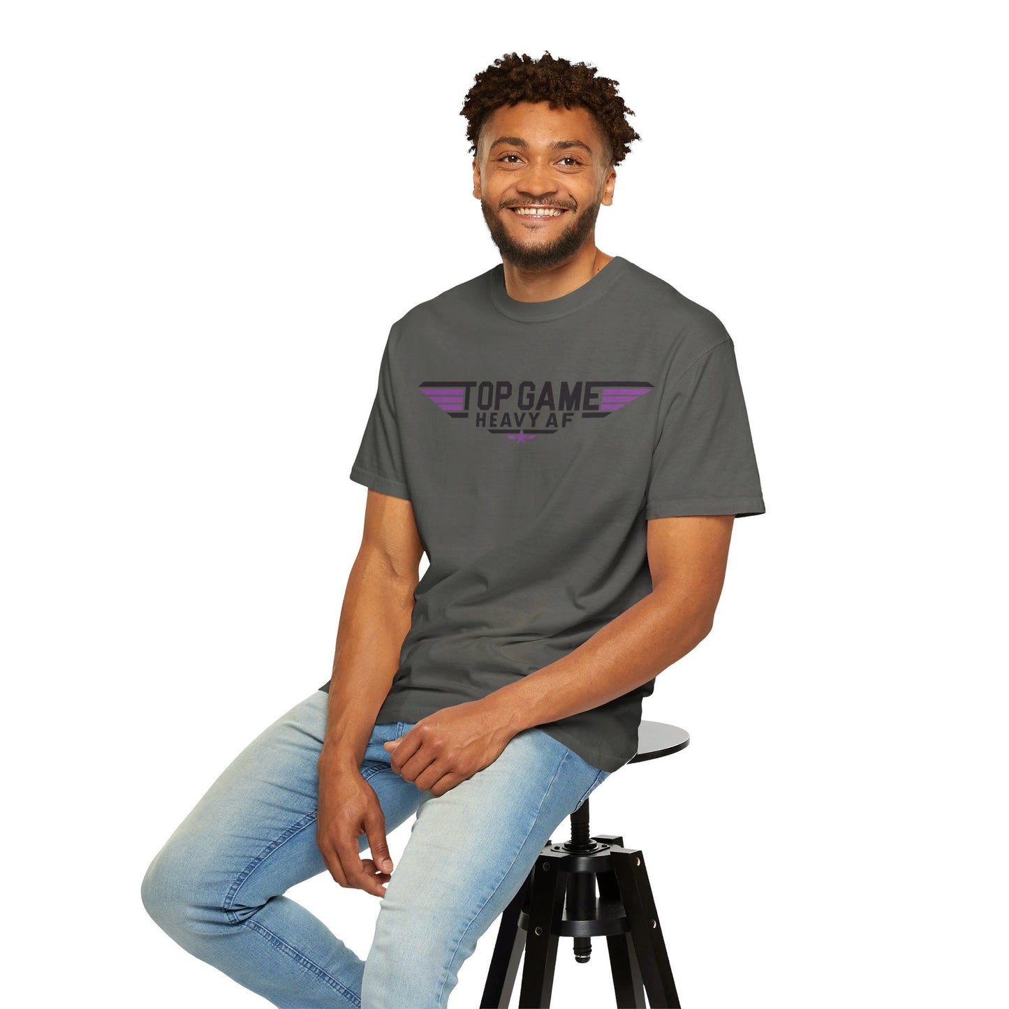 Top Game, (Black/Purple) Top Pressure Jiu Jitsu  T-Shirt