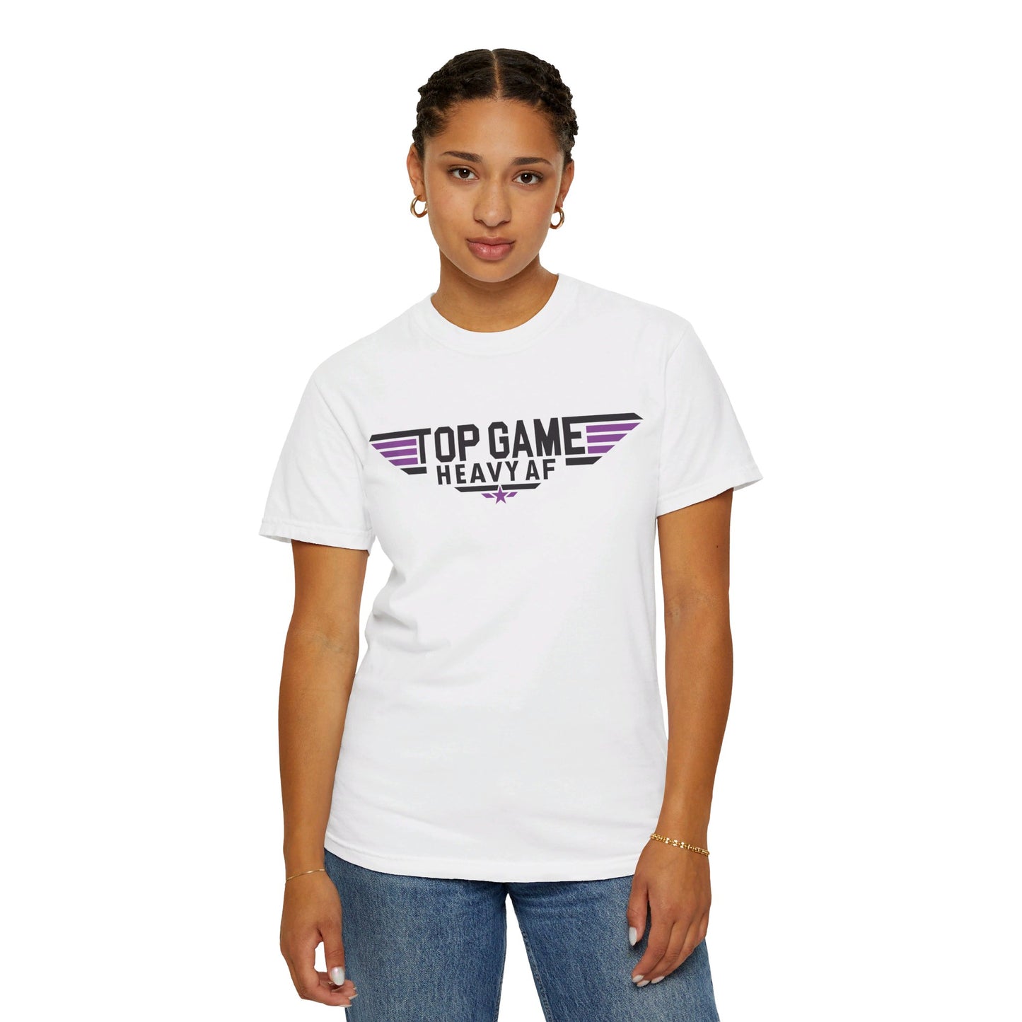 Top Game, (Black/Purple) Top Pressure Jiu Jitsu  T-Shirt