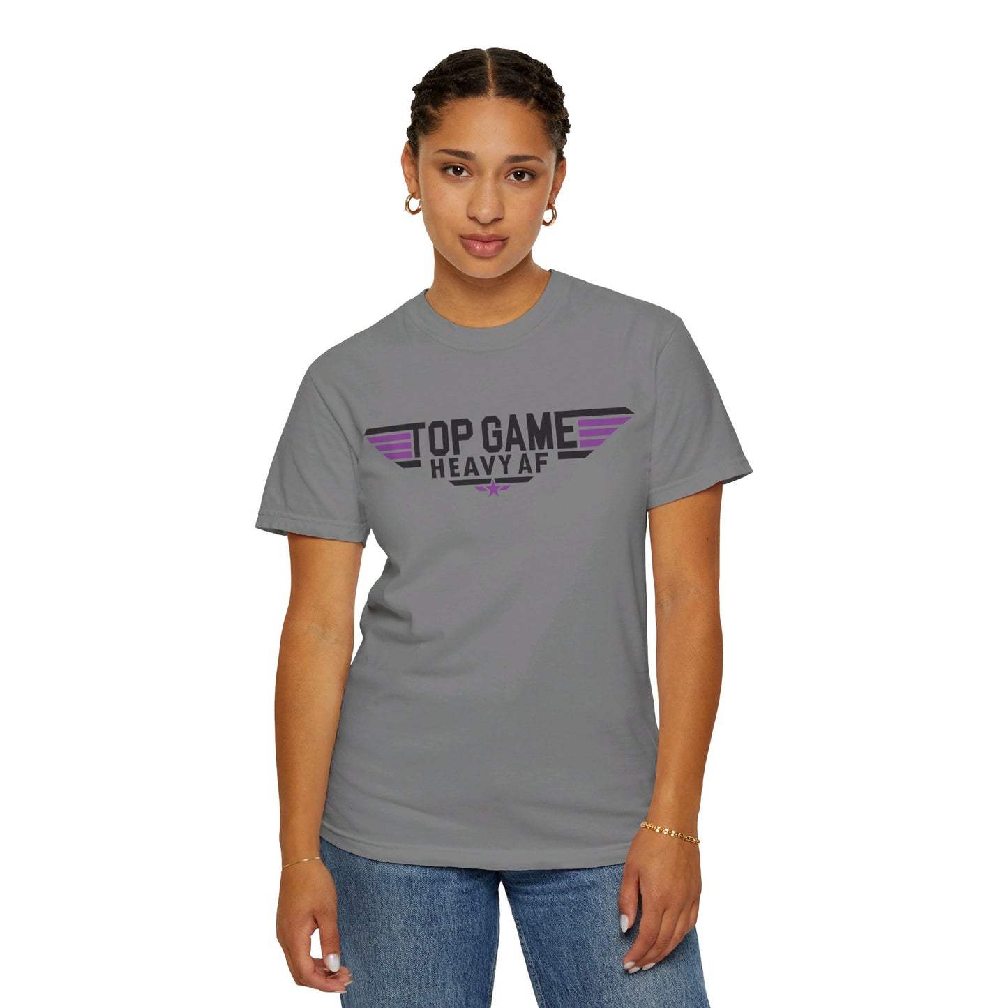 Top Game, (Black/Purple) Top Pressure Jiu Jitsu  T-Shirt