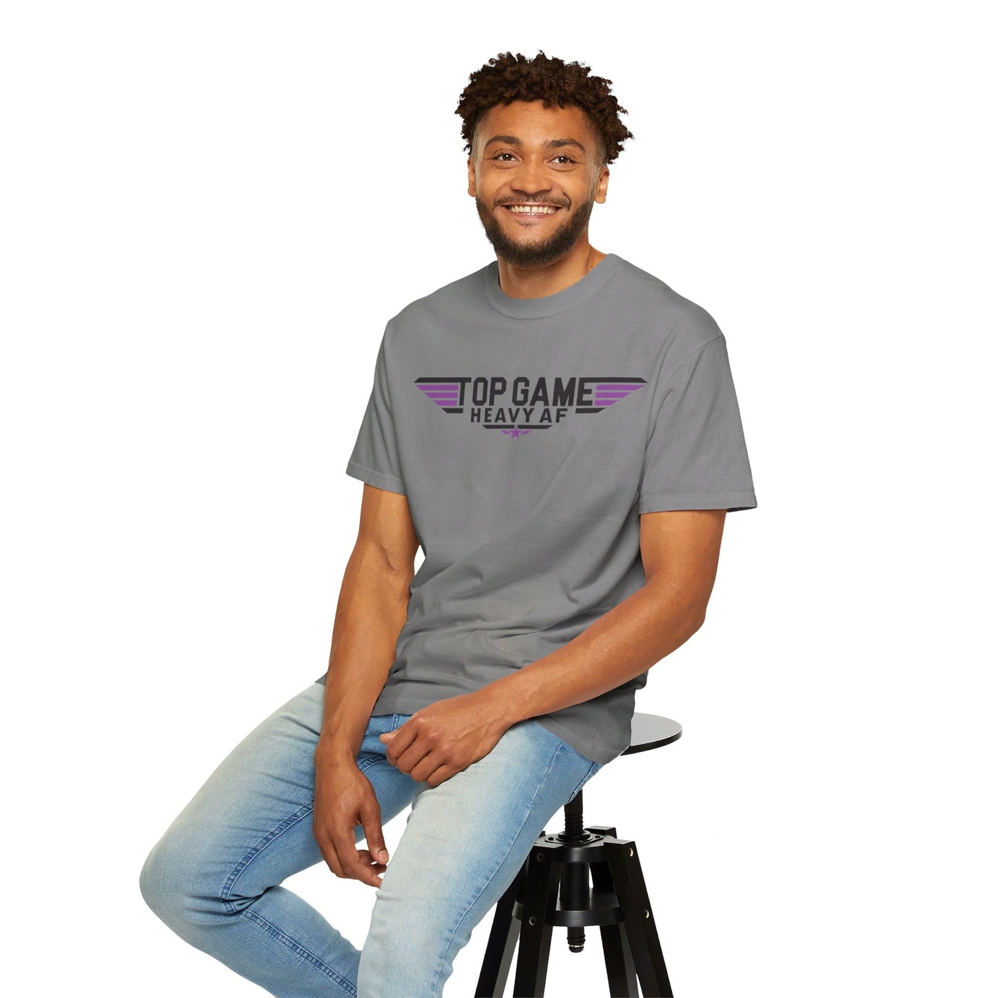 Top Game, (Black/Purple) Top Pressure Jiu Jitsu  T-Shirt