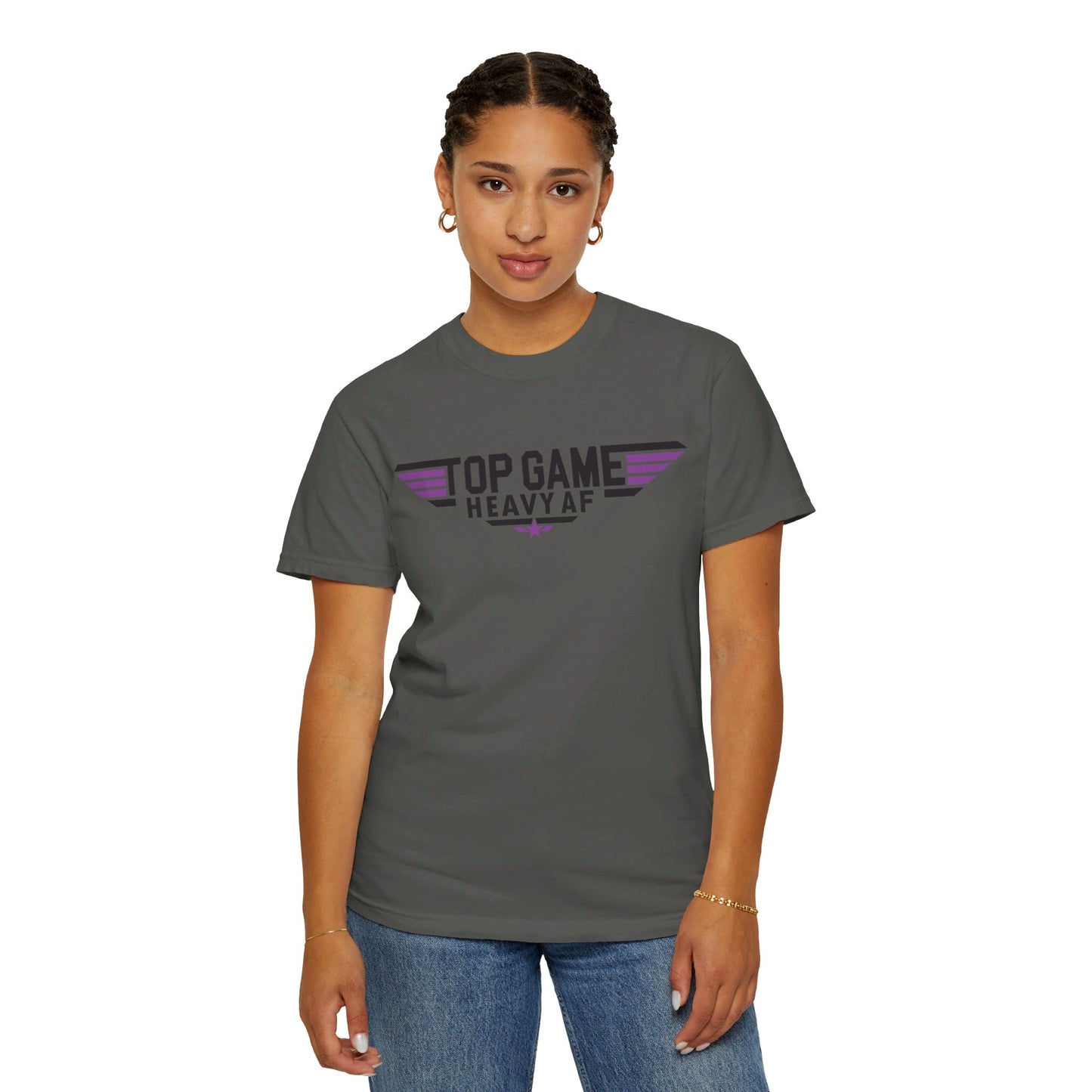 Top Game, (Black/Purple) Top Pressure Jiu Jitsu  T-Shirt